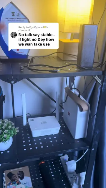 Replying to @EgoOyinbo💵  MTN fibre X needs electricity to come on but there’s a