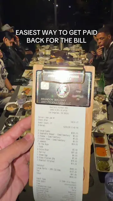 This is the easiest way to get paid back when you front the bill at dinner with 