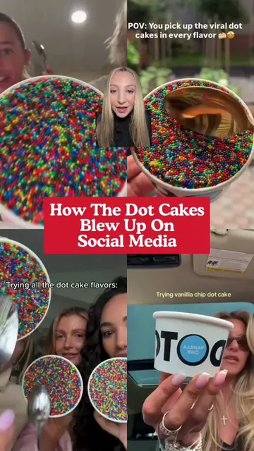 How The Dot Cakes blew up on social media. The importance of a product being so 
