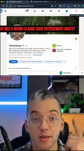 Vous m'avez demandé si on pouvait utiliser un LLM gratuit avec Claude Code. Un m