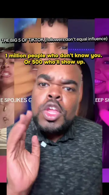 The Big 5 of TikTok just got humbled — millions of followers, and nobody knows t
