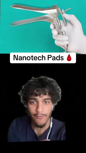 Nanotech Pads 🩸 #femtech #menstruation #womenshealth #technews #nanotech
