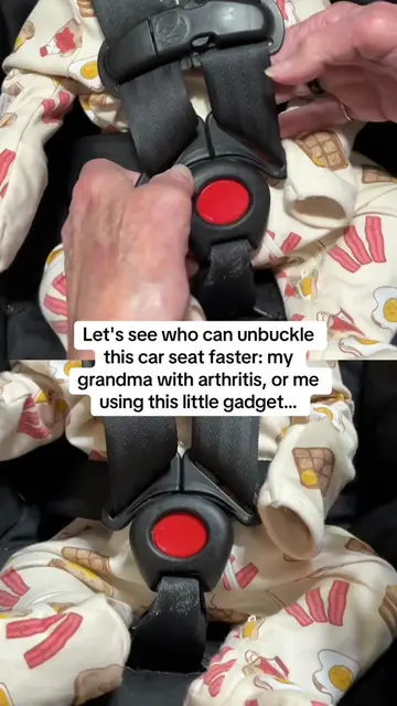 Next time we will let grandma use the UnbuckleMe! ❤️ #tiktokshopmemorialday #gra