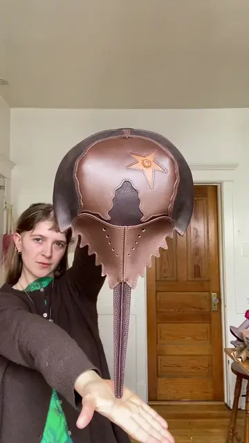 Brown horseshoe crab custom🫶🏻 Doing at hat drop at the beginning of June stay 