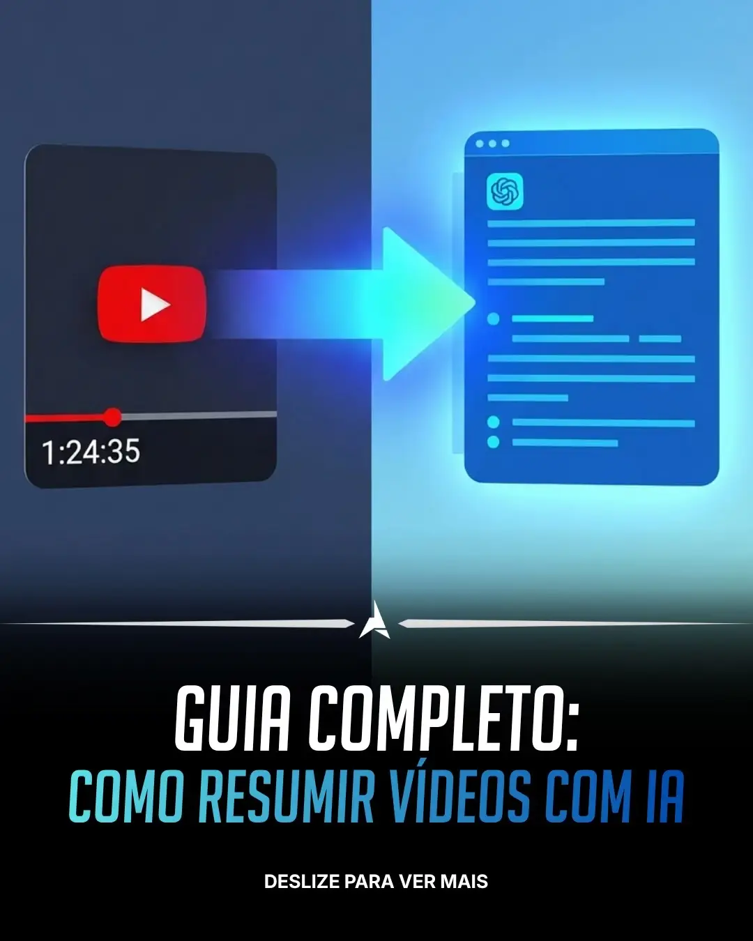 Esse é o método completo pra transformar qualquer vídeo do YouTube em um resumo 