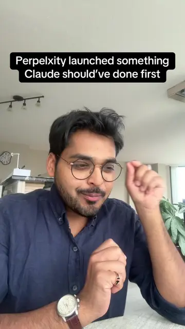 Perpelxity launched something  Claude should’ve done first #aitools #aiupdates 