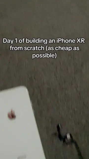 Day 1 building iPhone XR from scratch #Tech #techtok #iphone #iriz 