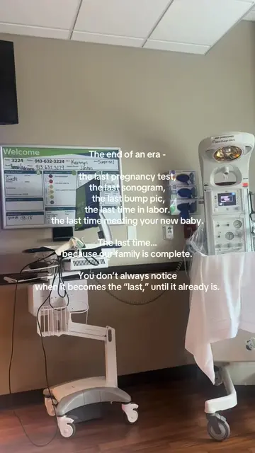 There’s something so bittersweet about the last baby. 🤍