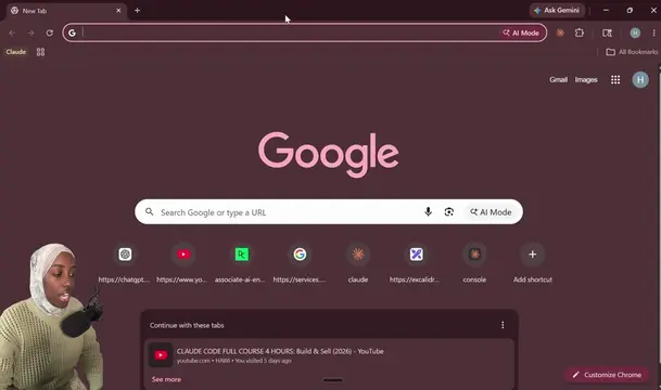 I used Claude AI directly in my browser to analyse a website and break down a re