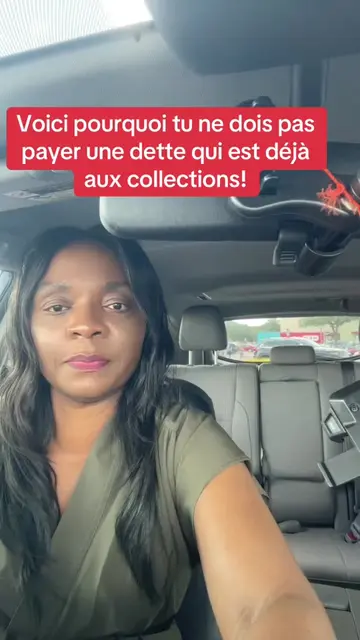 Voici pourquoi tu ne dois pas payer une dette qui est déjà aux collections!  #fy