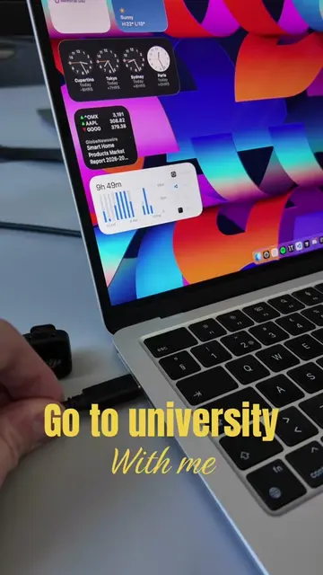 Go to university with me. Working on the pomodoro timer app I’m creating. I docu