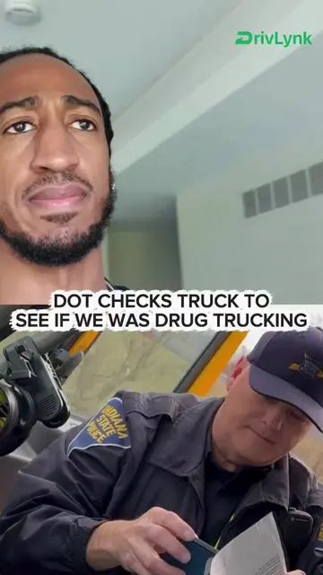 DOT stopped us to check what we were hauling 🚛 we move weight but not that kind