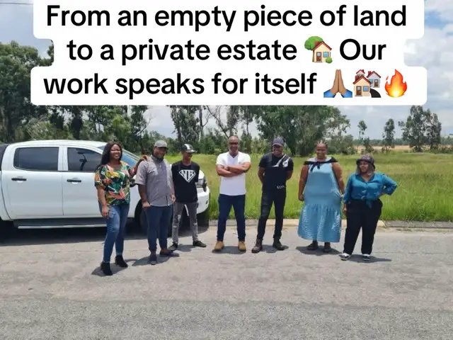 The transformative work we have accomplished, turning an empty piece of land int