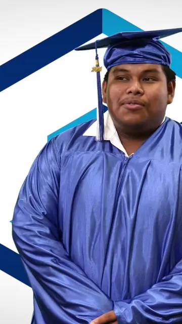 Meet Byron, 2024 graduate of DTC’s Electrician Program. 🎓 After graduation, his
