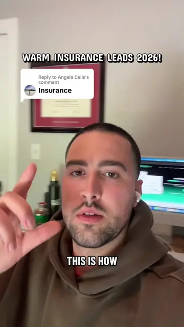 Replying to @Angela Celis  How to get warm leads for insurance in 2026! What ind