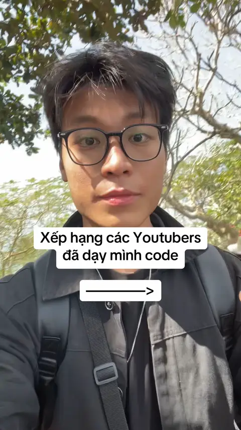 Xếp hạng các Youtubers đã dạy mình code #coding #softwareengineer #computerscien
