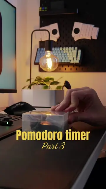 Pomodoro timer part 3. The timer now works. Next I need to send this data to a d