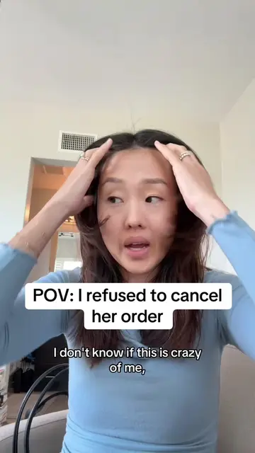 Shade 300 sold out on my website so instead of cancelling her order… I literally