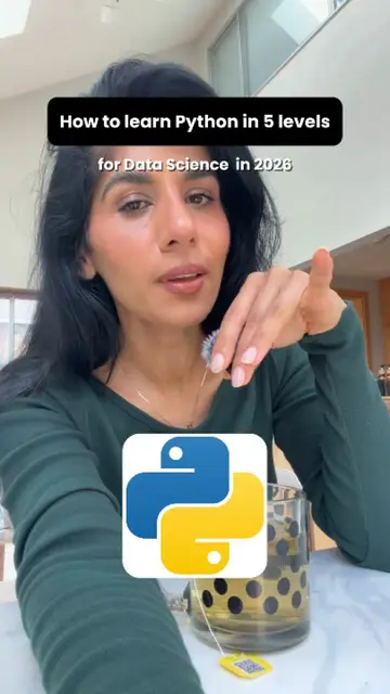 5 levels to mastering Python for data science 👀 And you definitely don’t want t