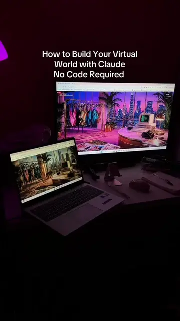 How to build your own interactive world with Claude. I go way more in detail in 
