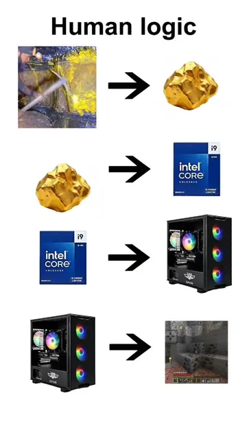 That’s the real endgame, isn’t it? #PCBuilding #PCSetup #TechMemes #PCGaming #PC