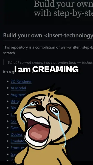 Build your own terrible version of popular technologies #programming #cs #coding