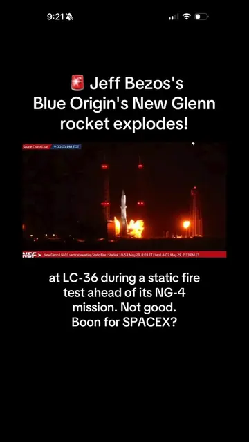 Jeff Bezos Blue Origin program suffers a major setback after the rocket explodes