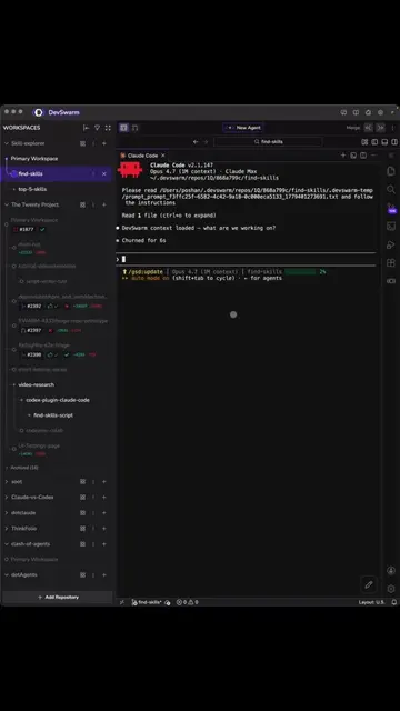 Your AI agent finding and installing its own upgrades feels slightly unreal. We'