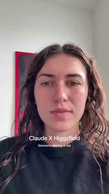 Claude X Higgsfield #metaads #digitalmarketing #ecom #mediabuying #claude 
