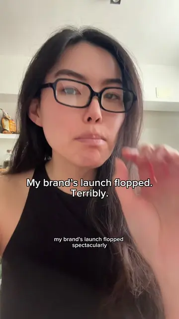 My brand’s launch flopped #SmallBusiness #brandfounder #entrepreneur 