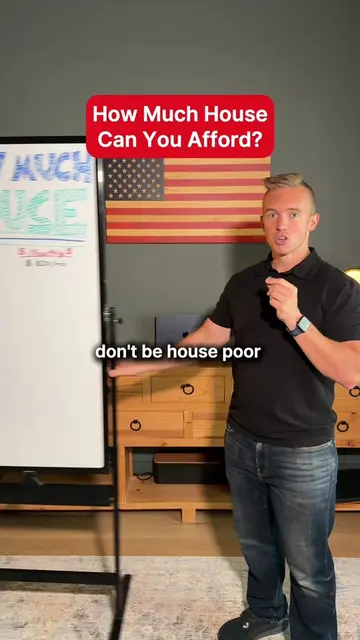 Drop AGREE or DISAGREE below 👇 Most people are buying way more house than they 