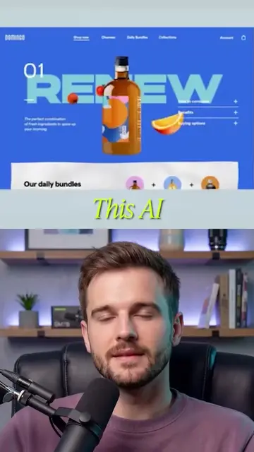 A free AI tool that generates polished layouts and also gives you the exact prom