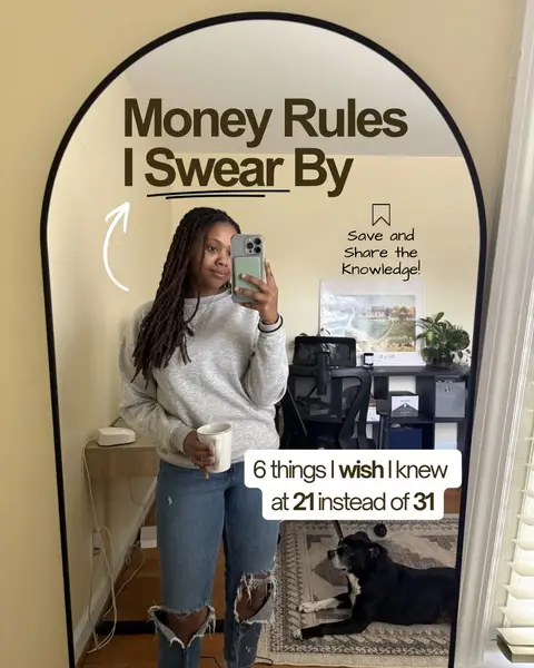 I was $15k in debt at 22 with no idea how to get out 💸 Here are the 6 money rul