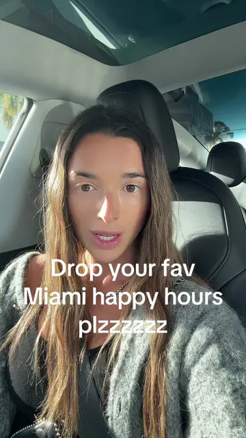 Looking for the best happy hour spots in Miami 👀👀👀  #happyhour #miamihappyhou