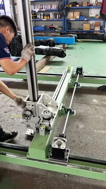 3-Axis Gantry Loading & Unloading System, Coupling Synchronous Drive, 300kg Payl
