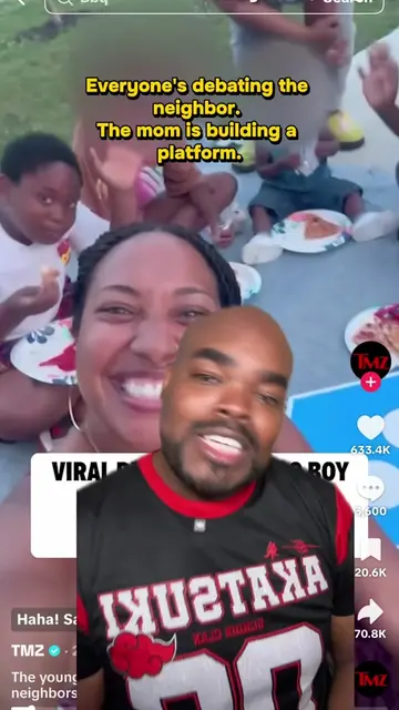 Everybody's debating whether the neighbor should have fed him. But the BBQ boy's