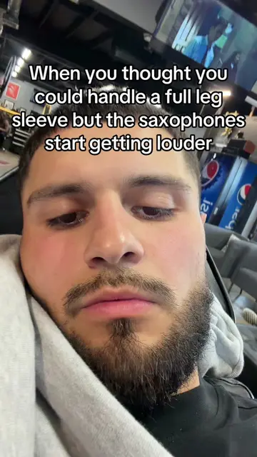 This is horrendous  #tattootiktok #tattoos #legsleevetattoo #tattoopain #legslee