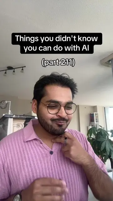 Things you didn't know you can do with AI (part 211) #practicalyai #digitalsamar