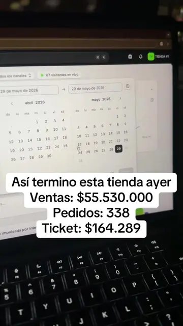 Así terminó el día de ayer. 50 millones. Esto es lo que hace un sistema bien est