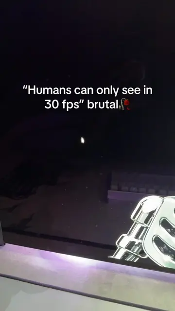 People who say humans can only see in 30 fps are definitely ragebaiting😭 | More