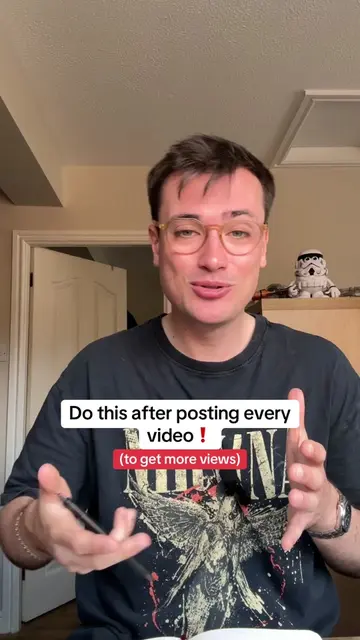 Do this after every post to get the most views possible on TikTok  #getmoreviews