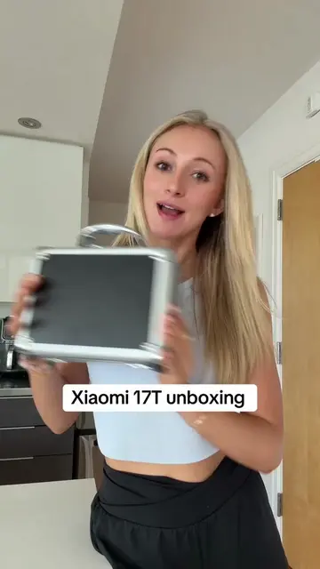 first impressions of the Xiaomi 17T 👀 the camera might have my attention!! #xia