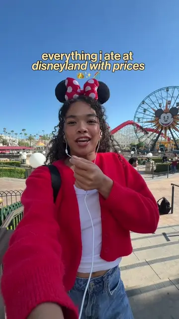 everything i ate park hopping at Disneyland in CA! 🍽️✨🎢 i need a good list for