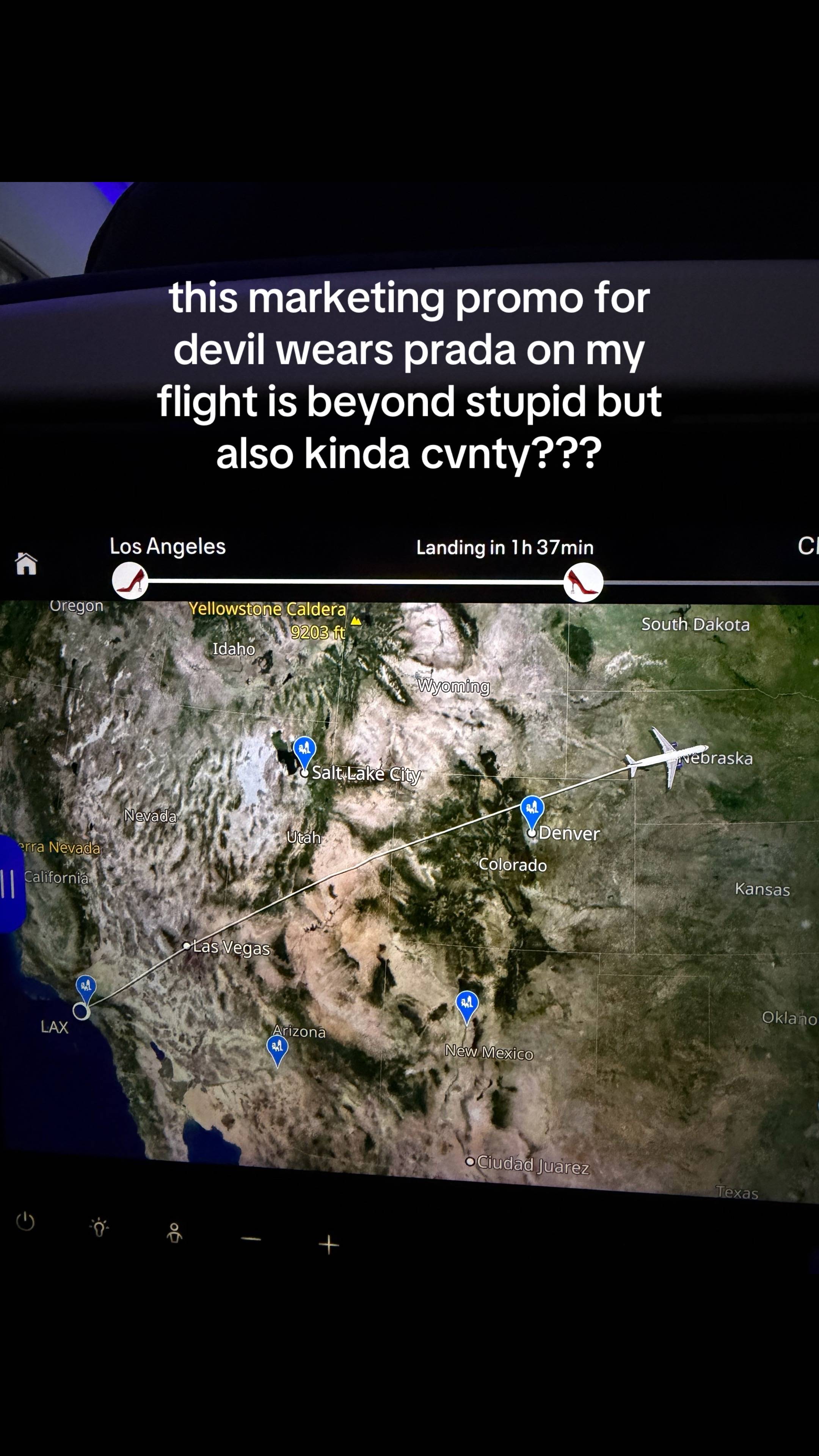 #devilwearsprada #unitedairlines 