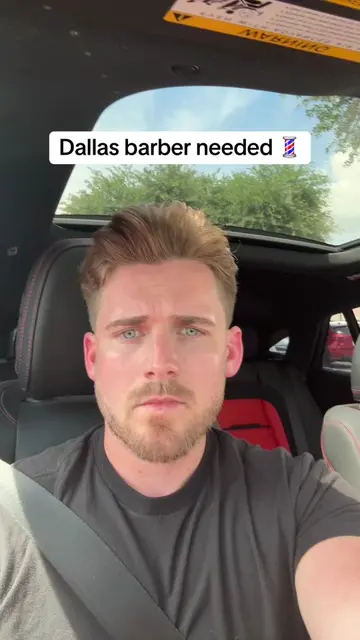 Need a barber before we fly to the wedding #haircut #barber #wedding #dallas 