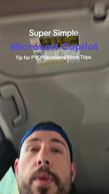 Super simple Microsoft Copilot tip that can save you when your in a rush!  1. Op