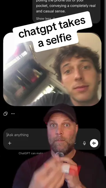 Ask ChatGPT to take a selfie of itself. The results are strange — some users get