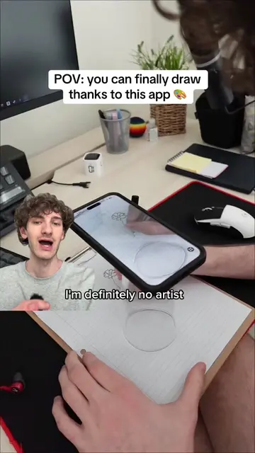 POV: you can finally draw now thanks to this app 🤯