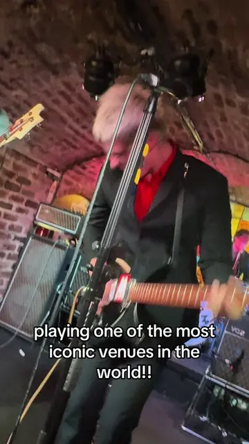 Name a better and most historic venue… we’ll wait. @The Molotovs @The Cavern Clu