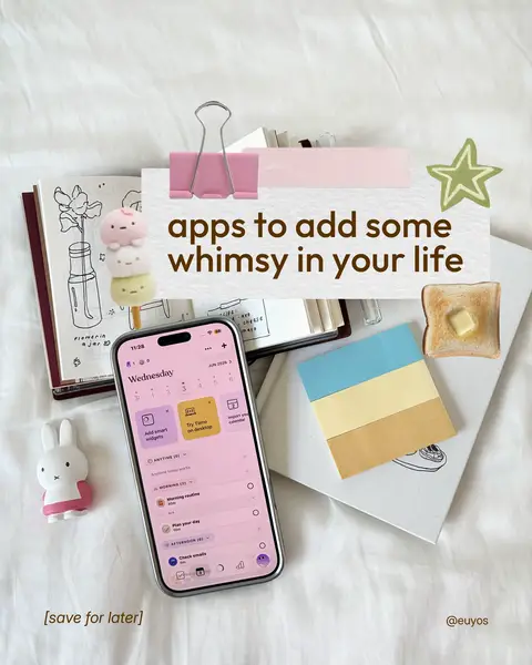 [save for later] i curated a list of apps that might bring some sparkle to your 